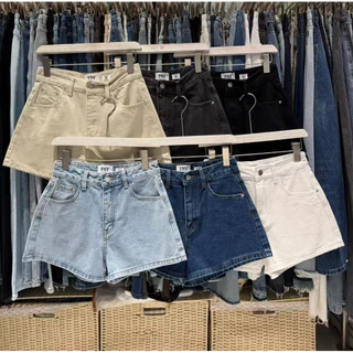📍พร้อมส่ง📍🇰🇷FSY🇰🇷 62028 Korea basic shorts denim jeans ขาสั้นยีนรุ่นใหม่ทรงสวย