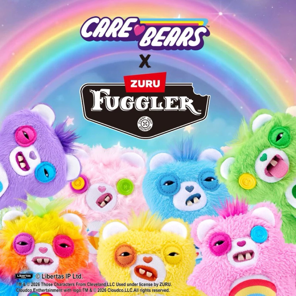 [พร้อมส่งในไทย]Fuggler Carebares series keychain กล่องสุ่มของแท้💯