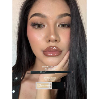 brianna lip liner (2แท่ง ถูกกว่า❗️) ดินสอเขียนขอบปาก หมุนไม่ต้องเหลา ติดทน80% *อ่านคำอธิบายก่อนสั่ง