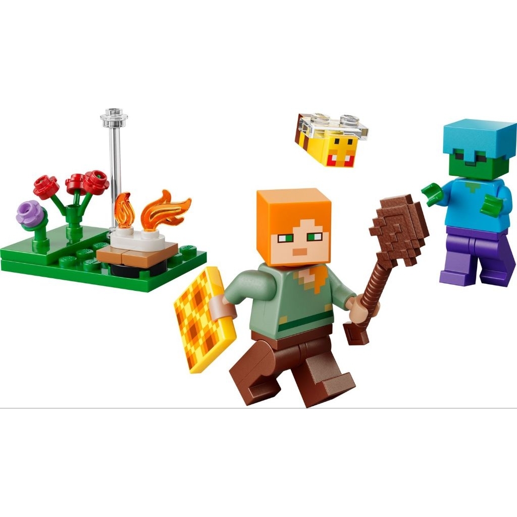 Minecraft Lego 30732 Alex's Campfire Conflict