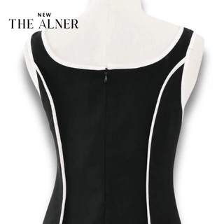 Thealner-AN820 (เดรสสายเดี่ยวลายริ้ว)
