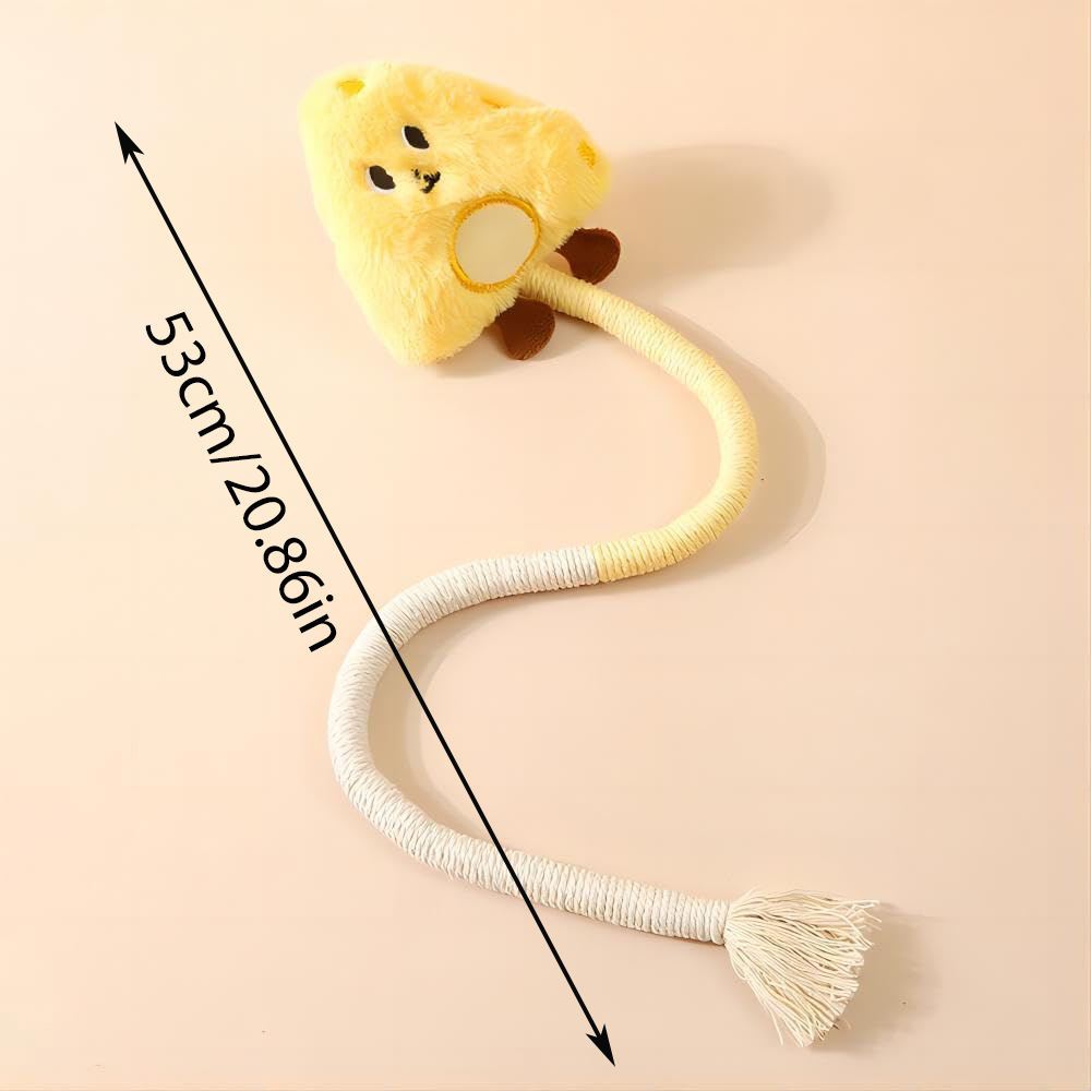พร้อมส่ง TCS ของเล่นแมว ตุ๊กตาแคทนิปมีเชือกกัด ราคา ถูกที่สุด ดีลบีเคเค แกลเลอรีภาพที่ 6