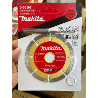 Makita ใบตัดกระเบื้อง 4” สีแดง สีทอง บาง 0.8 มม. ตัดกระเบื้อง/ตัดเพชร/ตัดหินแกรนิต/ตัดปูน