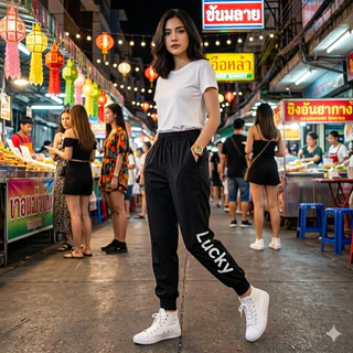 กางเกงวอร์มขายาว ราคาถูก 🔥 ล้างสต็อค M-5XL ผ้านุ่ม ใส่สบาย สุ่มลาย พร้อมส่ง