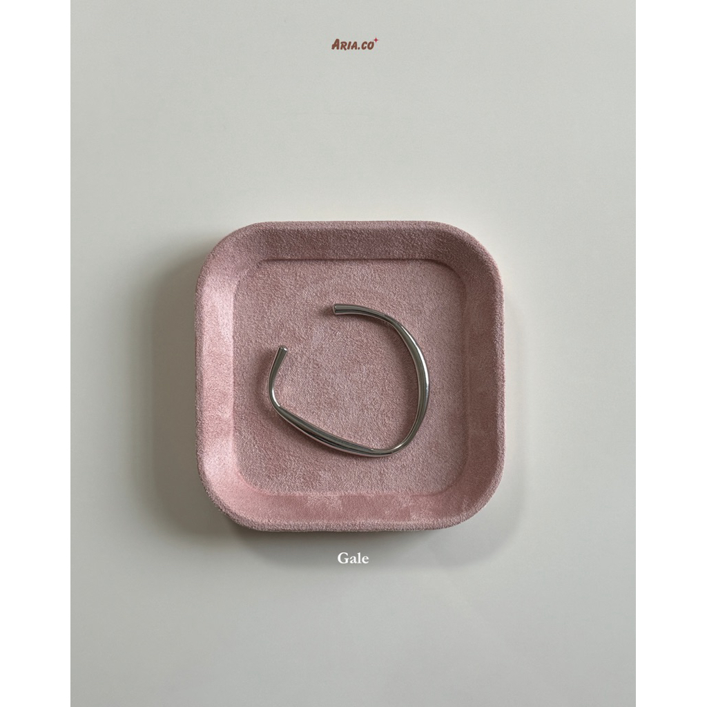 Gale Bangle - Stainless steel ไม่ลอกไม่ดำ-Aria.co