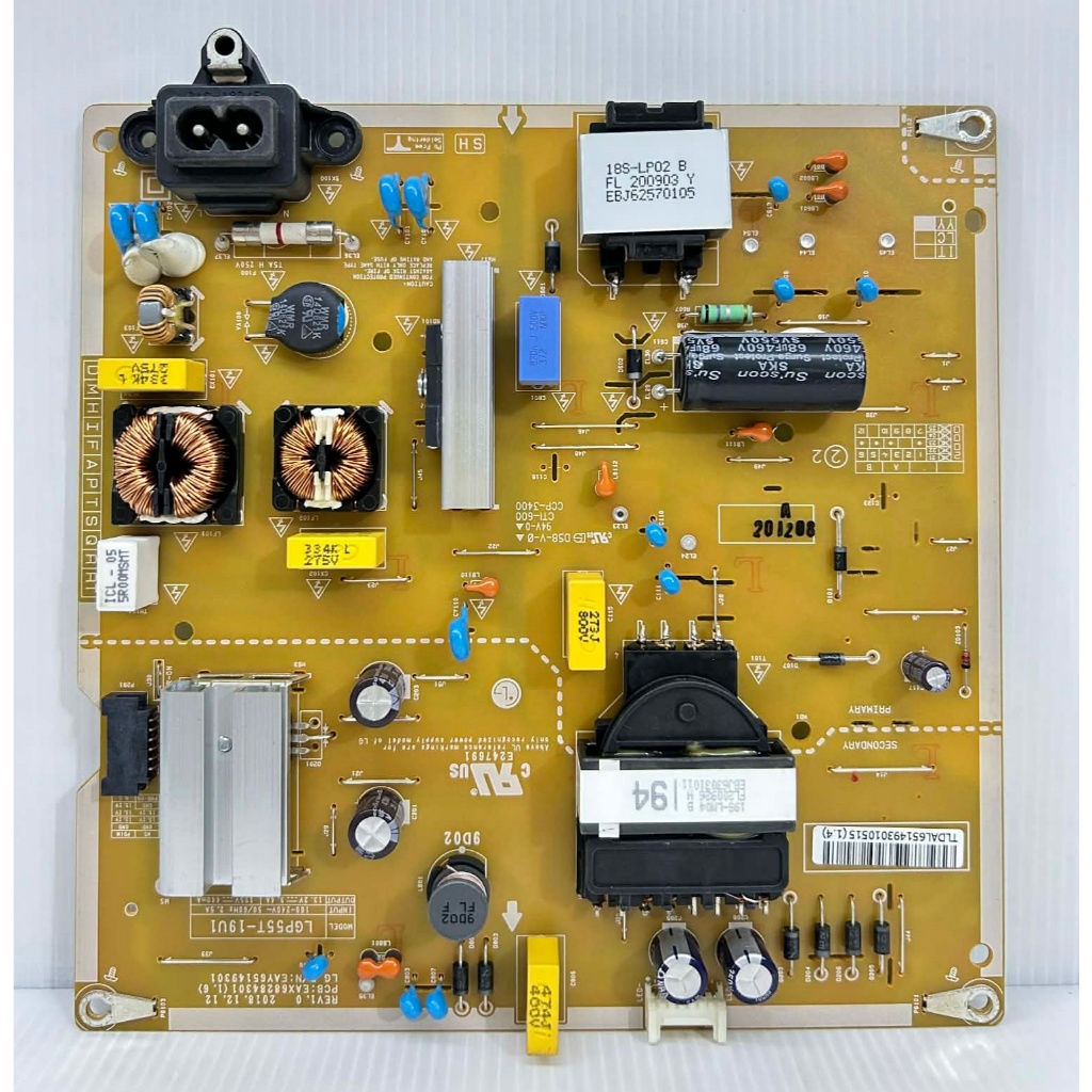 ซัพพลาย ทีวี LG รุ่น 55UN7200PTF พาร์ท EAX68284301 ของแท้ถอด มือ2 ของแท้ถอด มือ2 เทสไห้แล้ว