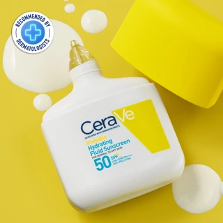 CERAVE - Invisible Hydrating Fluid Sunscreen 50 ml. เซราวี อินวิซิเบิ้ล ไฮเดรติ้ง ฟลูอิด ซันสกรีน