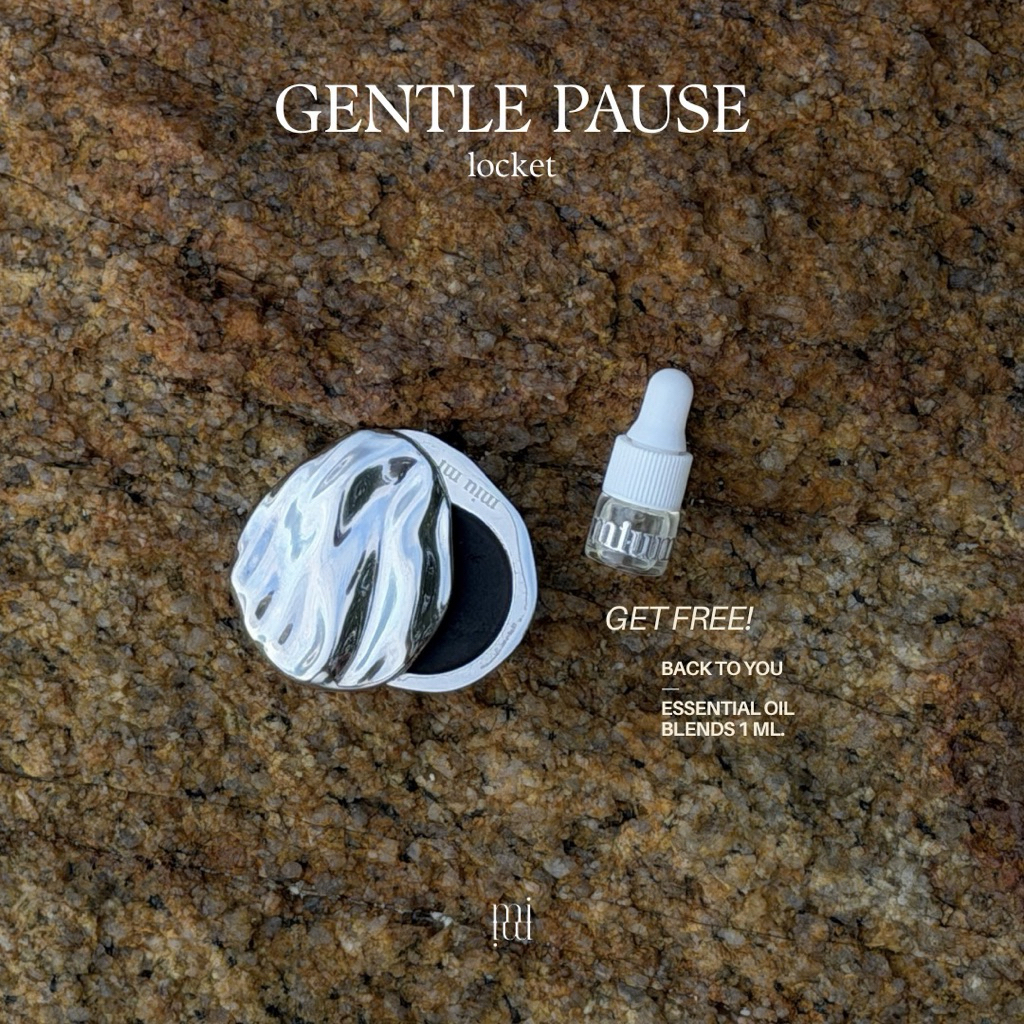 miumi Gentle Pause Portable Diffuser | Locket / Keychain Edition | Aroma Locket Essential Oil | diffuser พกพา รูปที่ 5