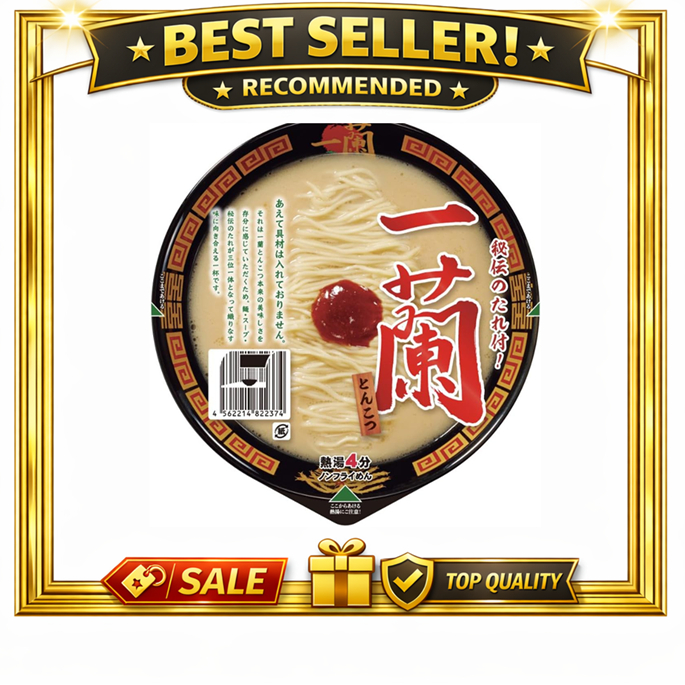 【Directly from Japan】Ichiran Ramen Hakata-Tonkotsu Cup Noodles 6 saving