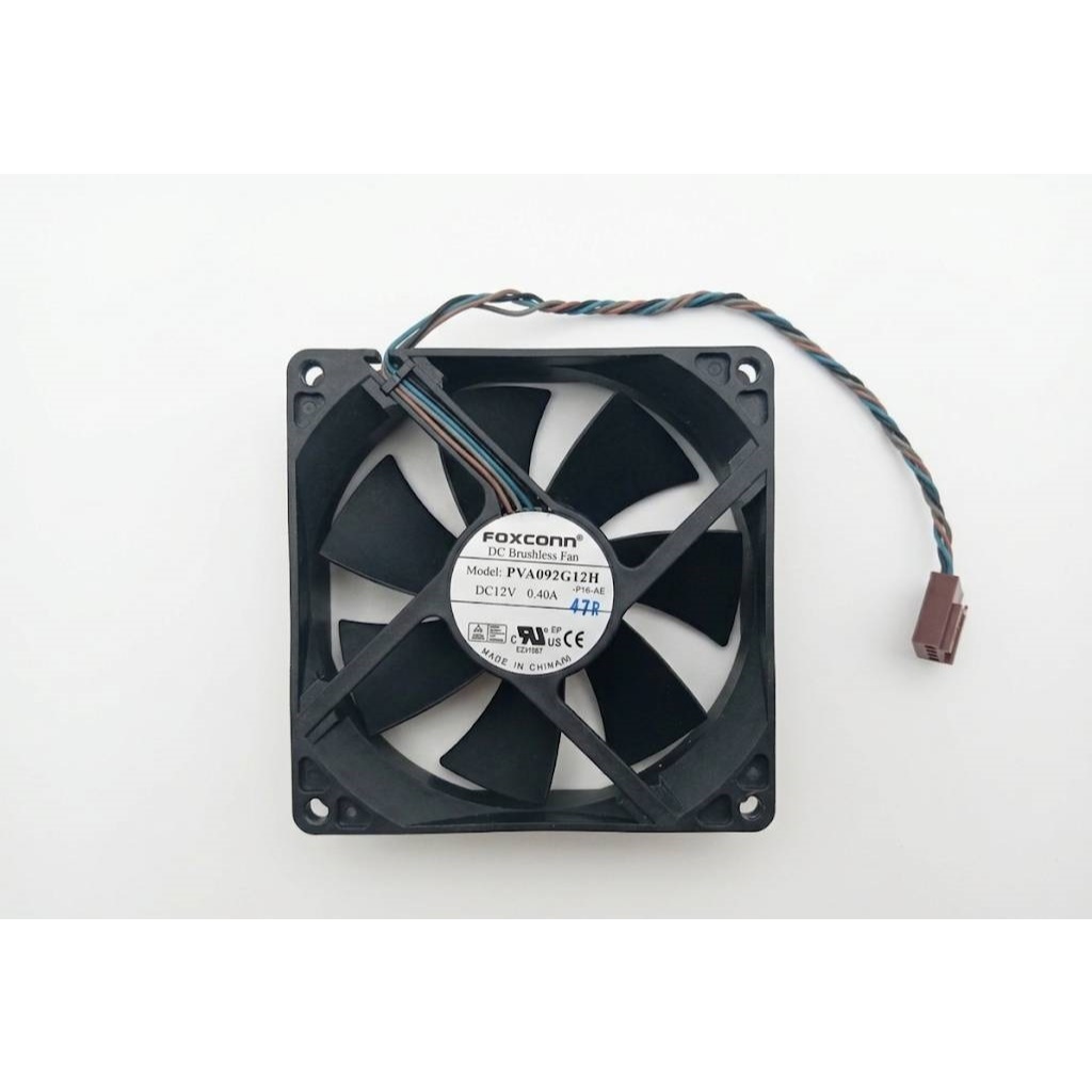 พัดลม 92mm ยี่ห้อ FOXCONN รุ่น PVA092G12H DC12V 0.40A หัว 4 pin
