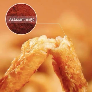 กุ้งแอนตาร์กติกฟรีซดราย Momosan Arctic Krill ขนมแมว อาหารเต่า อาหารปลา Astaxanthinสูง ทำให้ปลาและเต่าสีสวย ชัด