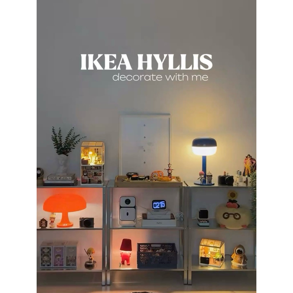 [IKEA] HYLLIS ฮิลลิส - ชั้นวางของ 3 ชั้น ขนาด 60x27x74 cm.✨
