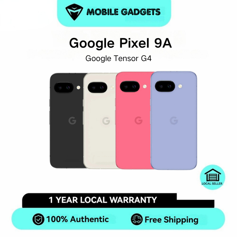 Google Pixel 9a | Google Tensor G4 | 6.3" 120Hz 1080 x 2424 pixels | 5100 mAh 23W wired 7.5W wireless