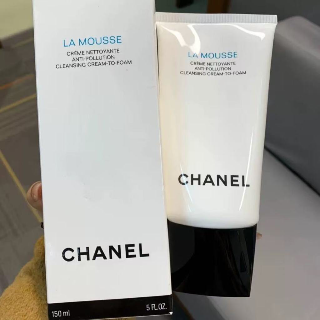 CHEL LA MOUSSE Anti-Pollution Cleansing Cream-To-Foam 150ml โฟมล้างหน้า โฟม ชาแนล คลีนซิ่ง cleanser สกินแคร์ Cream โฟม