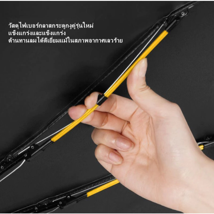 ร่มกันแดด กันUV 100% ร่มพับได้ น้ำหนักเบา พกง่าย ผ้าป้องกันแดด UV50+ ใช้ได้ทั้งแดดและฝน ฮิตสุดๆ ในไทย รูปที่ 6
