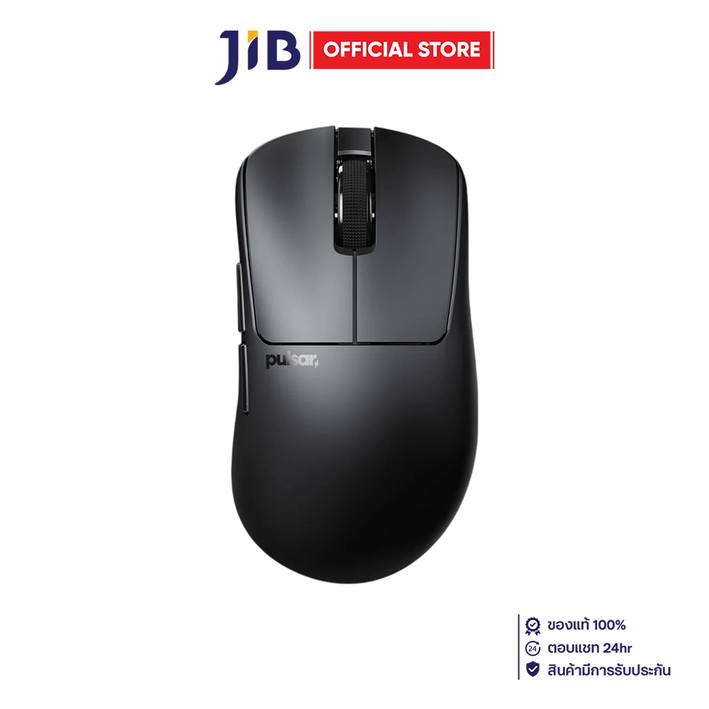 WIRELESS MOUSE (เมาส์ไร้สาย) PULSAR XLITE CRAZYLIGHT MEDIUM - JET BLACK