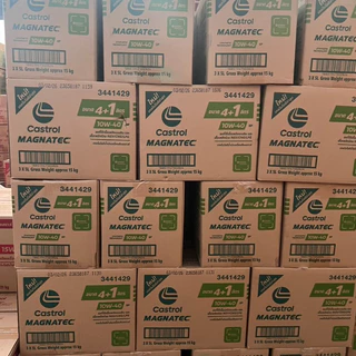 Castrol MAGNATEC 10W-40 (คาสตรอล แม็กนาเทค)(ขนาด 4+1 ลิตร) (ราคา 1 แกลลอน และ 1 ลัง = 3 แกลลอน)