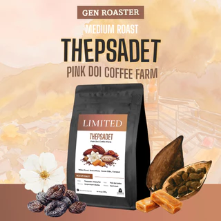 GEN Roaster เมล็ดกาแฟ Thepsadet เทพเสด็จ Pink Doi Coffee พี่ฝน Process Semi Wash