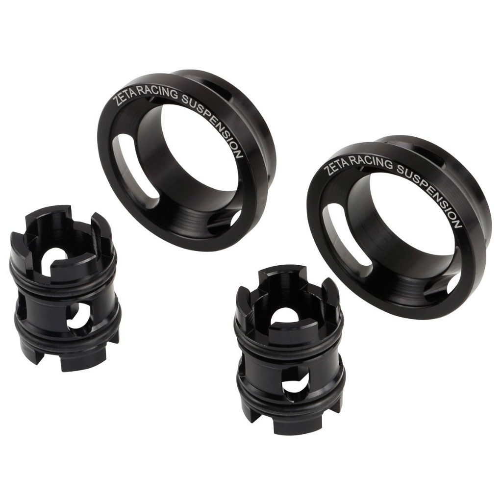 ZETA LOW DOWN INNER KIT FRONT XPLOR48 AOS BLACK ZE56-31070 ชุดโหลดเตี้ยโช้คหน้า ลดความสูง สำหรับ KTM