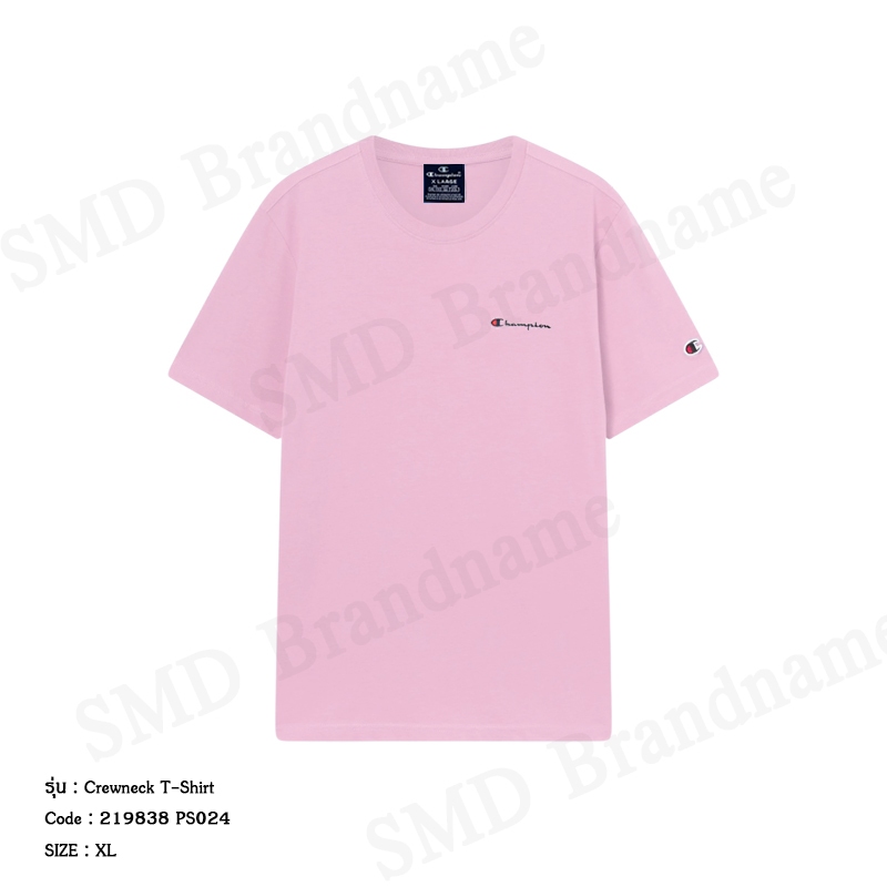 Champion เสื้อยืดคอกลมผู้ชาย รุ่น Crewneck T-Shirt Code: 219838 PS024