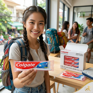 คอลเกต ชุดแปรงสีฟัน + ยาสีฟันหลอดเล็ก 20 กรัม แพ็คละ 12 ชุด …