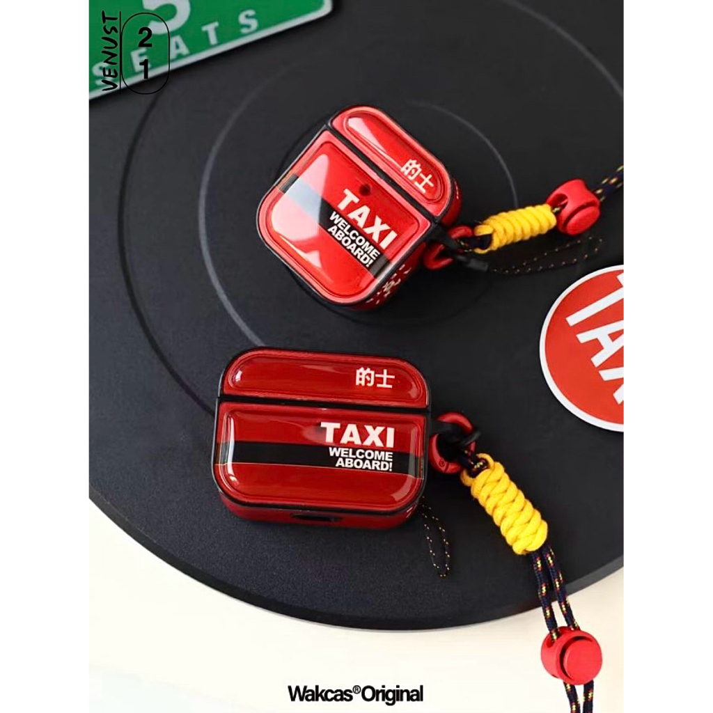 เคส AirPods (แอร์พอด) | Wakcas®Original TAXI | AirPods 1 - AirPods Pro 1