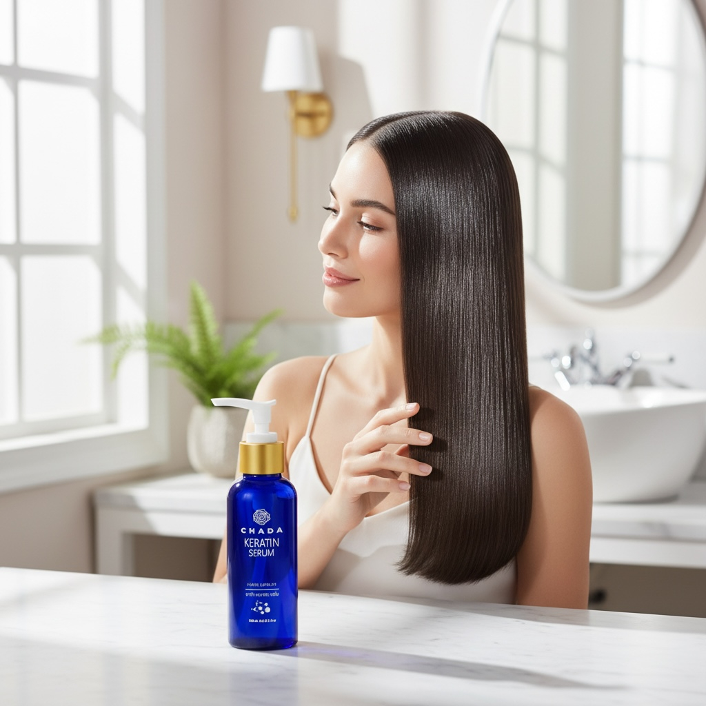 CHADA keratin serum เคราตินบำรุงผมชนิดไม่ต้องล้างออกผมมีน้ำหนักทันทีที่ใช้ ราคา ถูกที่สุด ดีลบีเคเค แกลเลอรีภาพที่ 6