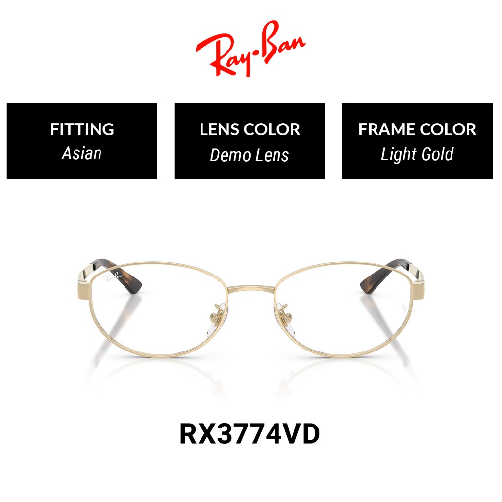 RAY-BAN 0RX3774VD 2993 55 (Gold)