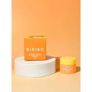 RIRIKO VITAMIN-INFUSED SMOOTHING LIP MASK APRICOT - ริริโกะ วิตามิน อินฟิวส์ สมูทติ้ง ลิป มาส์ก แอปริคอต 8g