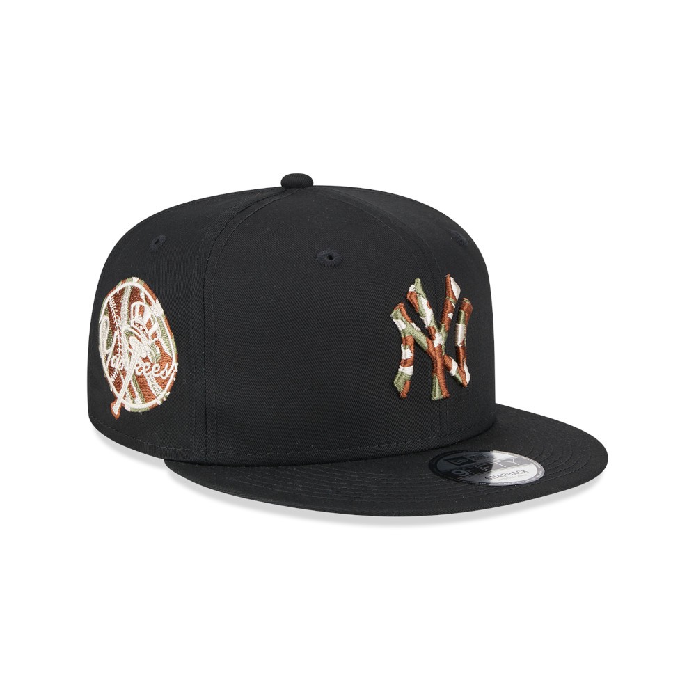 New Era قبعة New York Yankees 9Fifty — أسود — صورة 3