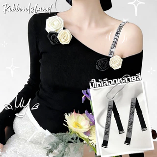 bra สายสะพายไหล่ มีให้เลือกหลากหลายสไตล์ เพชร ตะขอ ปรับได้ มีสไตล์และเรียบง่าย COD