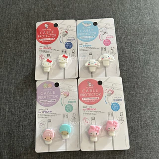 พร้อมส่งจากไทย | ที่ถนอมสายชาร์จ Sanrio ของแท้จาก Daiso ญี่ปุ่น 100%