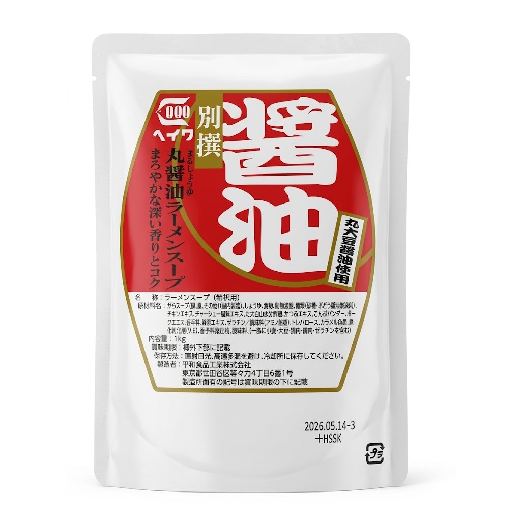 ซอสซูยุสําหรับ โชยุราเม็ง MARU SHOYU RAMEN SOUP