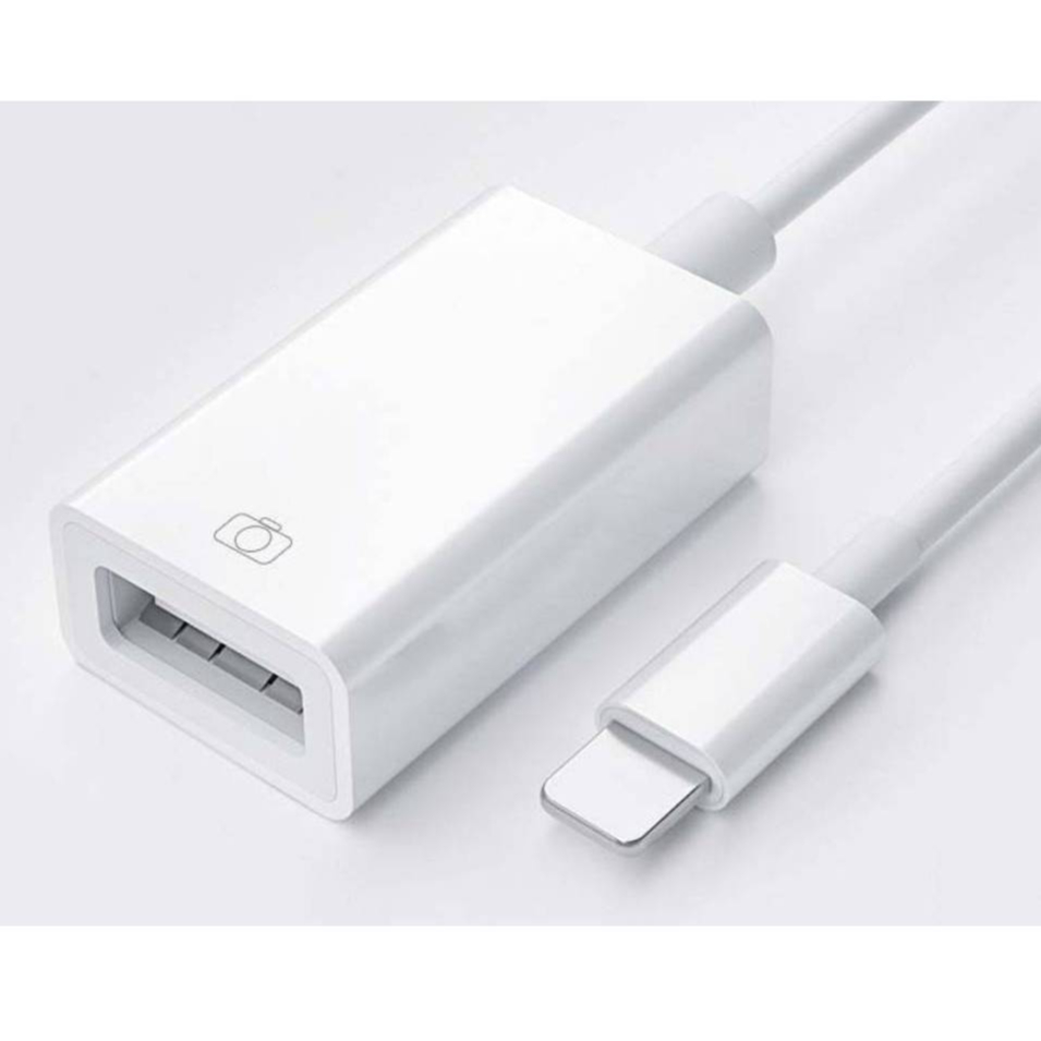 Lightn!ng to USB Camera Adapter [OTG รุ่น JH-0514] ตัวแปลงรับเพื่อโอนถ่ายข้อมูล