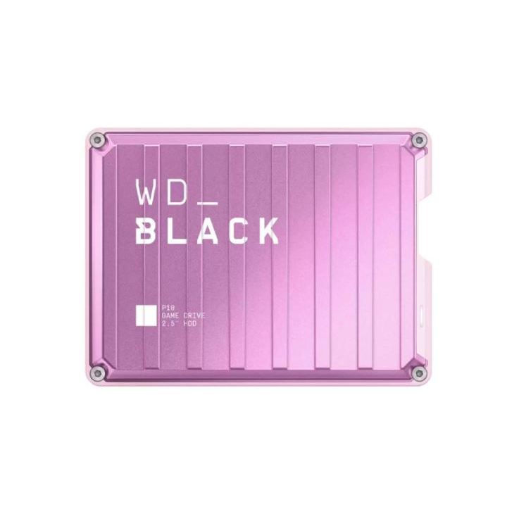 WD BLACK P10 4TB สีPink GAME DRIVE 2.5 USB 3.2 Gen1 3Y รุ่น WDBZ7D0040BPK-WESN #4TB #สีPink  P10Pink