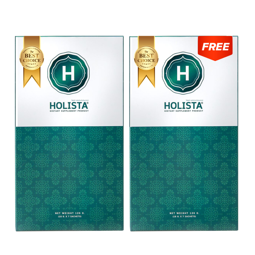 แท้100% 1 แถม 1 Holista Plus Probiotic โฮลิสต้า พลัส โพรไบโอติก (อย. 13-1-15859-5-0510) ฆอ. 201/2567