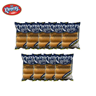 Kimmy ปังฮอตดอก Hotdog Bun ฮาลาล เซ็ตคุ้ม 36 ชิ้น (4 ชิ้น/ถุง | 1 ลัง 9 ถุง)