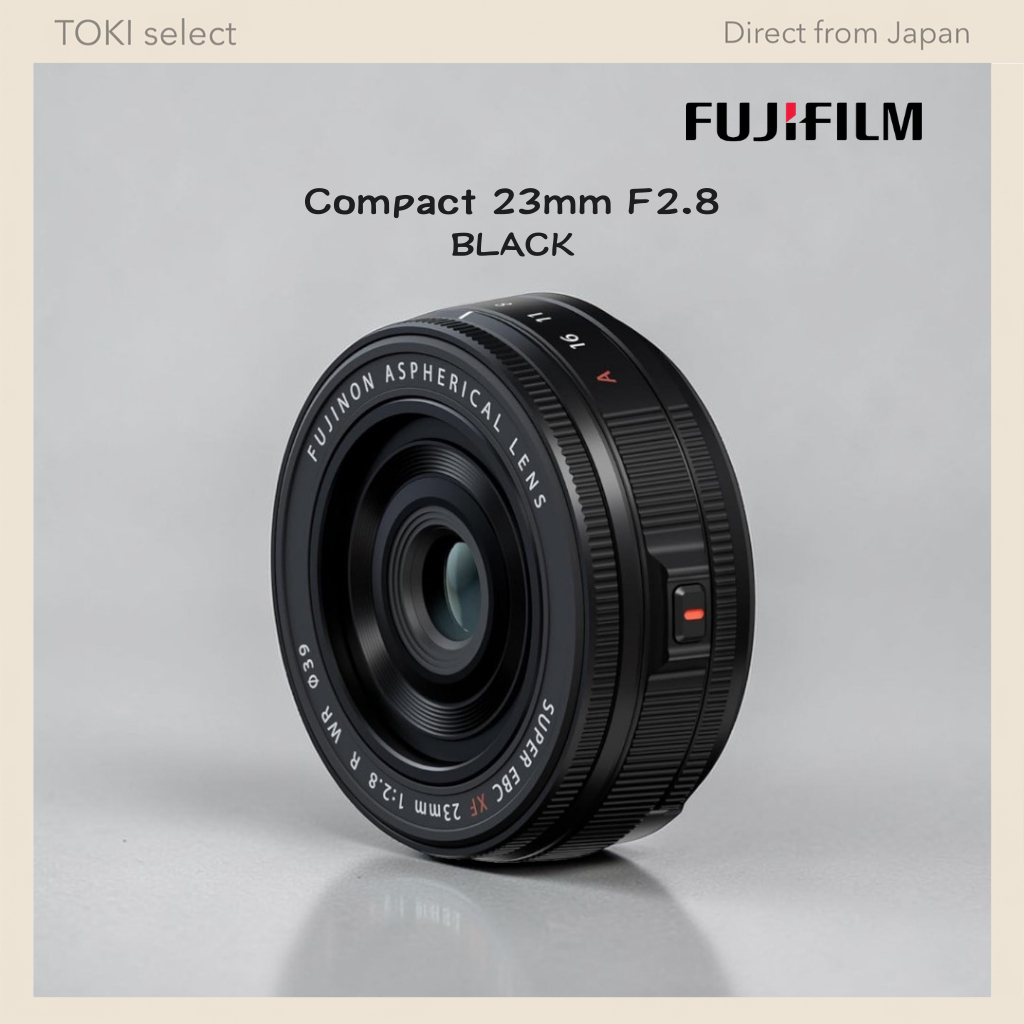 FUJIFILM XF23mm F2.8 R WR XF23MMF2.8 Lens X Mount Black