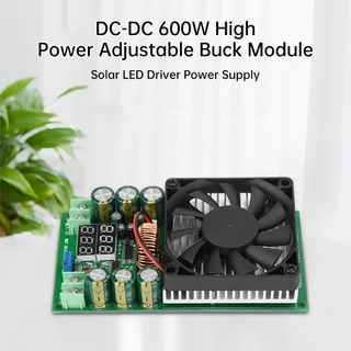 DC-DC 600W โมดูล Buck ปรับกําลังสูง 120V 100V 96V 84V พร้อมแรงดันไฟฟ้าและกระแส LED พลังงานแสงอาทิตย์แหล่งจ่ายไฟไดร์เวอร์