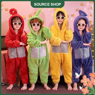 ชุดเอเลี่ยน เด็ก ๆ ชุดนอน ชุดนอนตลกๆ ชุดเทเลทับบี้ ชุดฤดูหนา…