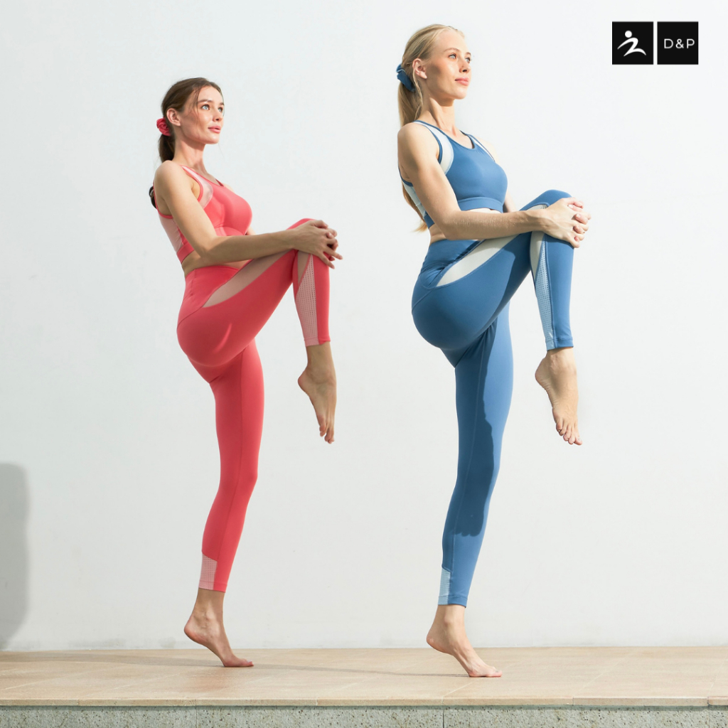 D&P Sport Leggings | ALLways | D-2772 กางเกงเลกกิ้งขายาว กระชับกล้ามเนื้อ ยกสะโพก