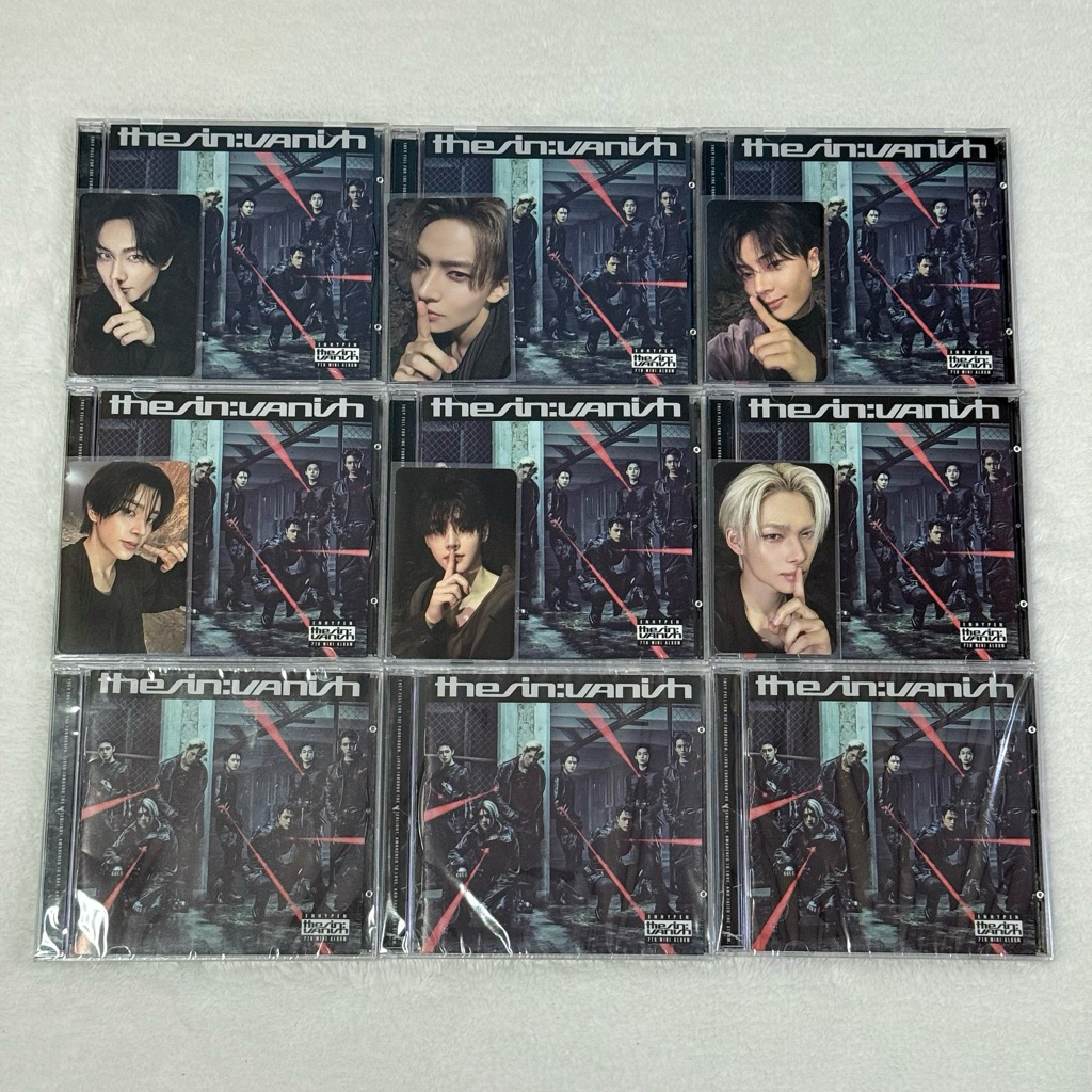 [ENHYPEN] พร้อมส่ง อัลบั้ม ENHYPEN THE SIN : VANISH (JAPANESE Ver.) ‼️อ่านรายละเอียดสินค้าก่อนสั่งซื้อ‼️