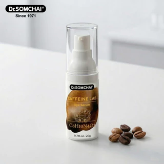Caffeine Lab Eye Serum Dr.Somchai PDRN ดร.สมชาย คาเฟอีน แล็บ อาย เซรั่ม เซรั่มฟื้นฟูลดความคล้ำและบวมใต้ตา 20 ก.