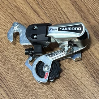 ตีนผี SHIMANO RD-TY21B เงิน แบบหูเกี่ยว (ถุง)