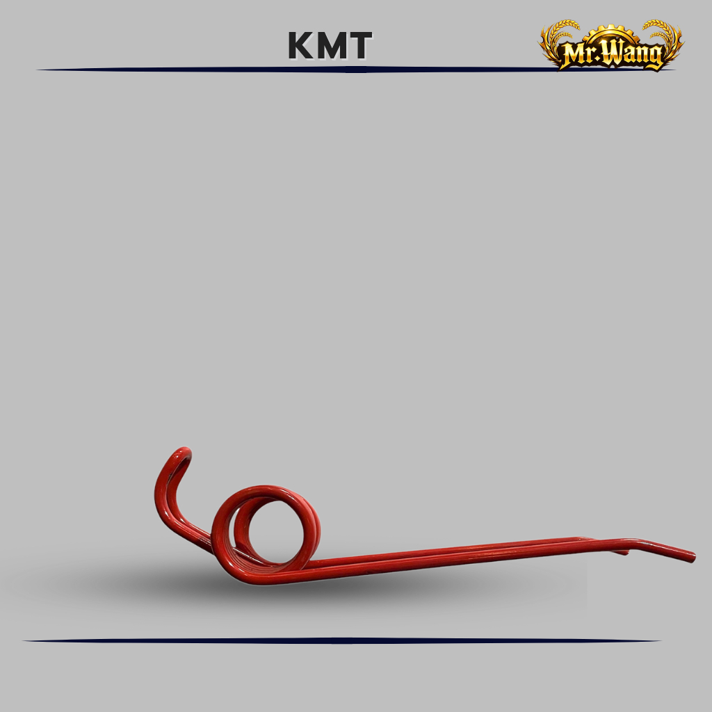 0436สปริงหนวดกุ้ง KMT เครื่องอัดฟาง เหล็กสปริง แข็งแรง ทนทาน อะไหล่เครื่องอัดฟาง พร้อมส่ง