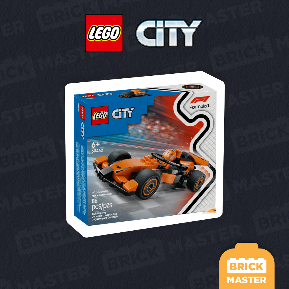Lego 60442 CITY F1® Driver with McLaren Race Car (ของแท้ รถแข่ง พร้อมส่ง)