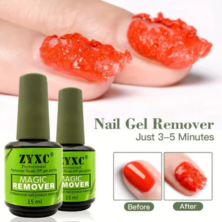‼️ZYXC15 ml gel remover น้ำยาระเบิดสีเจล ใช้ง่ายสะดวกกว่าเดิม🍃