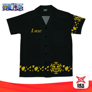 DEXtreme - เสื้อฮาวายวันพีซ Hawaii shirt One Piece Icon Luff…