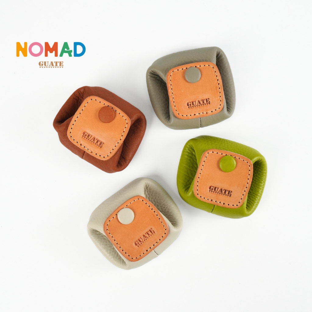 GUATE กระเป๋าหนังแท้ รุ่น Tamu Tami ใส่เหรียญ ใส่เครื่องประดับ และอื่นๆตามต้องการ หนังวัวแท้100% หนังนิ่ม ดีไซน์เก๋