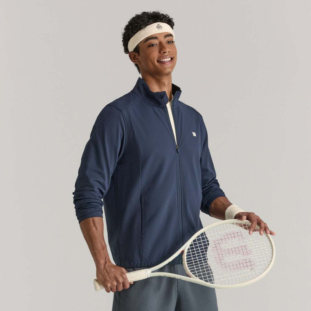 Wilson Men DAILY SPORT ZIP JACKET WM20122532DBC Official Store — صورة 6